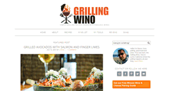 Desktop Screenshot of grillingwino.com
