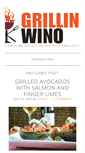 Mobile Screenshot of grillingwino.com